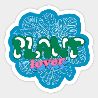 Plant lover tshirt Sticker